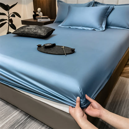 Katoenen Hoeslaken | Hoogwaardig & Ademend | Perfecte Elastische Pasvorm voor Fris Slaapcomfort