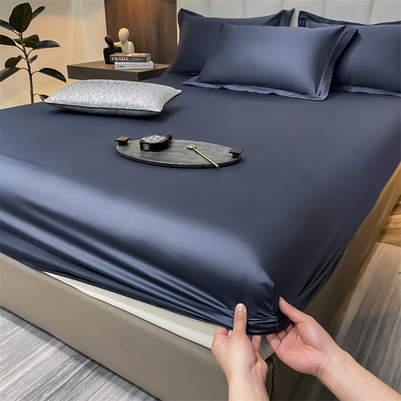 Katoenen Hoeslaken | Hoogwaardig & Ademend | Perfecte Elastische Pasvorm voor Fris Slaapcomfort