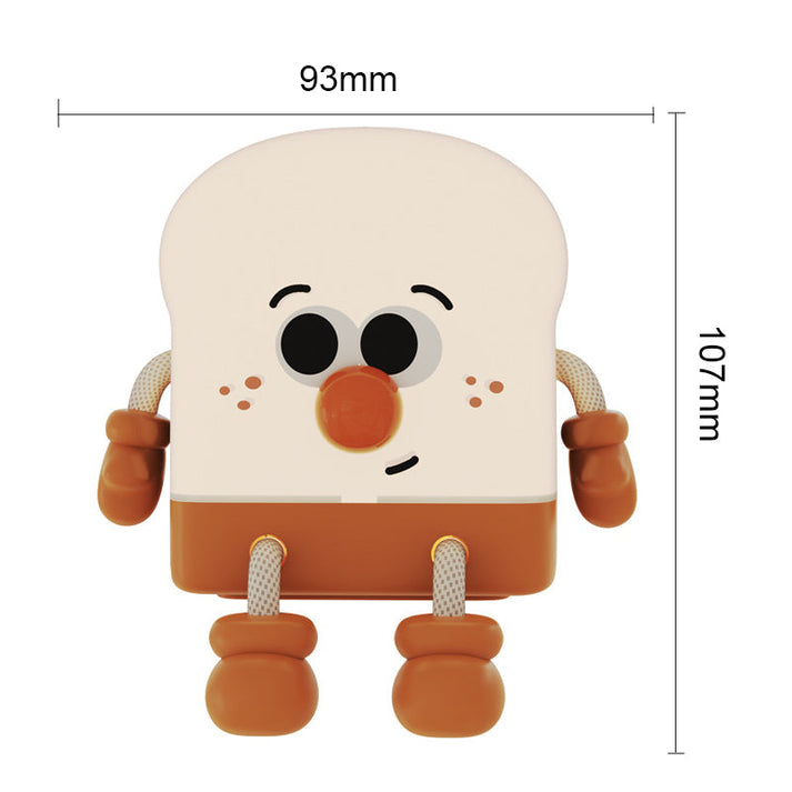 Lumos Broto | Oplaadbare LED nachtlamp in toastdesign