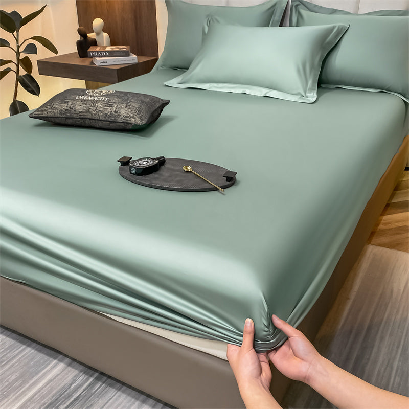 Katoenen Hoeslaken | Hoogwaardig & Ademend | Perfecte Elastische Pasvorm voor Fris Slaapcomfort