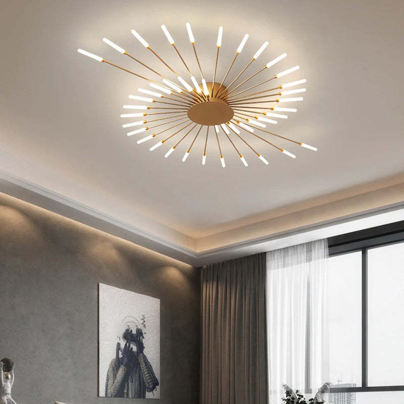 Moderne LED-plafondlamp | Elegante & veelzijdige verlichting voor woon-, slaap- & kinderkamer