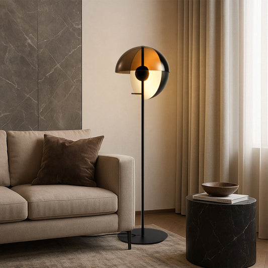 Neralith Soma | Staande lamp van glas met elegant lichtspel