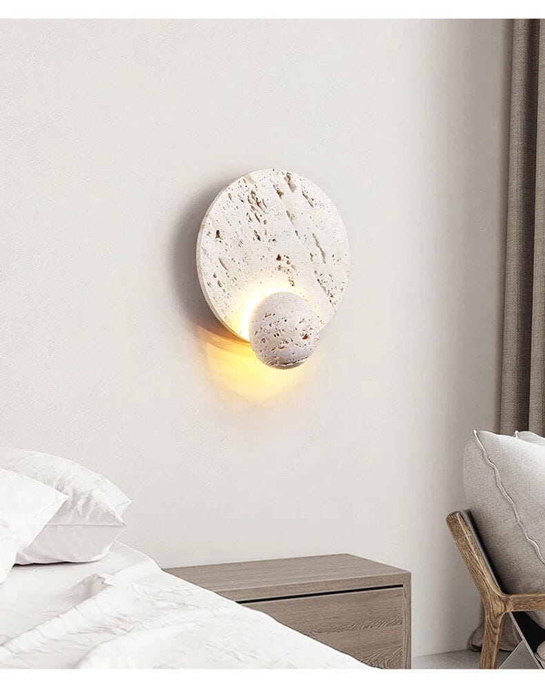 Krae | Minimalistische Wabi Sabi LED-wandlamp