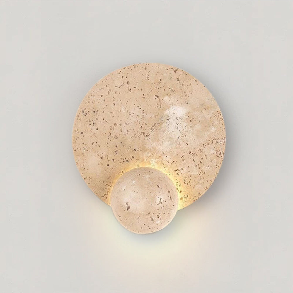 Krae | Minimalistische Wabi Sabi LED-wandlamp