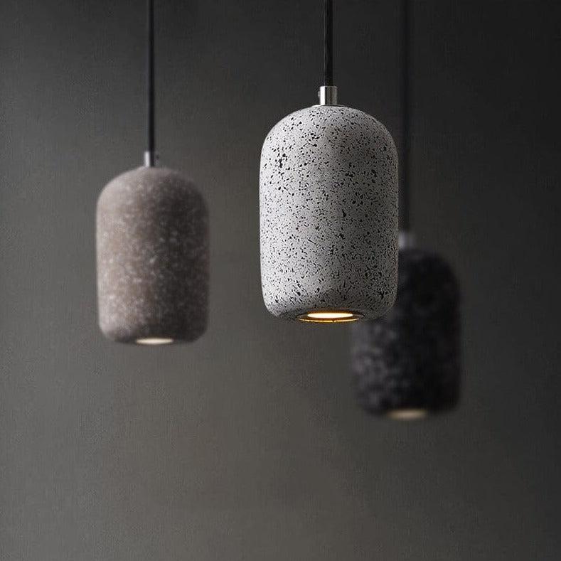 Kiva Cast | Hanglamp van beton in industrieel design met LED-techniek