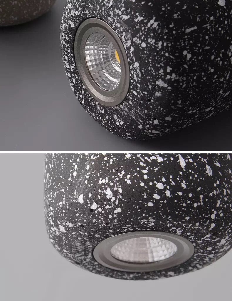 Kiva Cast | Hanglamp van beton in industrieel design met LED-techniek