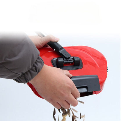 SweepMate | 2-in-1 bezem met geïntegreerde stofopvang, draadloos & stroomloos