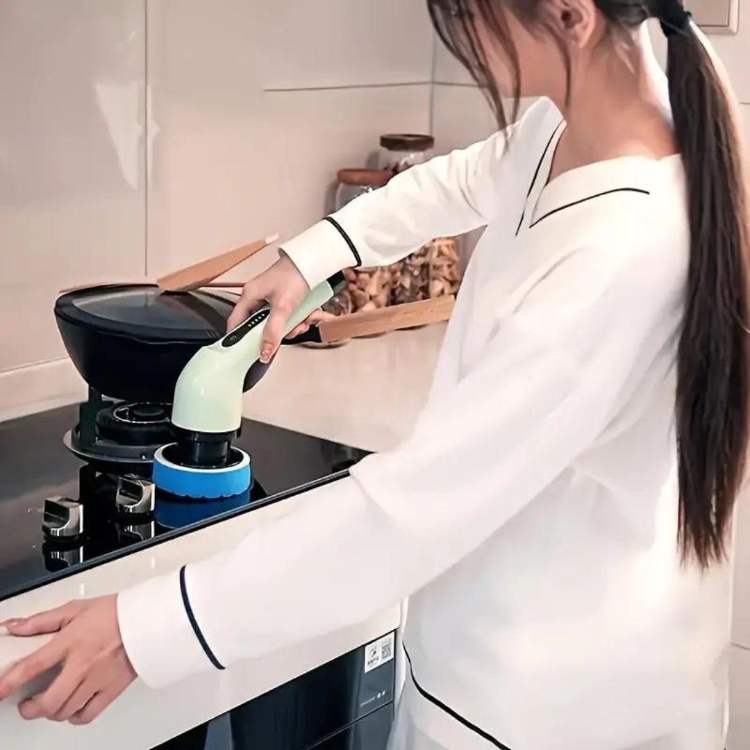 CleanMaster 9in1 | Elektrische Reinigingsborstel met 9 opzetstukken voor veelzijdige toepassingen