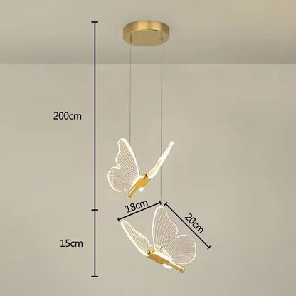 Elira Fléur | Hanglamp met delicaat vlinderontwerp