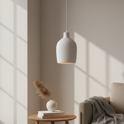 Halo Sabié | Designer LED-hanglamp in Wabi-Sabi-stijl voor woonkamer & eetkamer